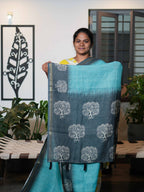 Linen Cotton Sarees Timeless Grace / SKU199 – 5