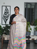 Matka Tussar Sarees Rustic Elegance / SKU210 – 1