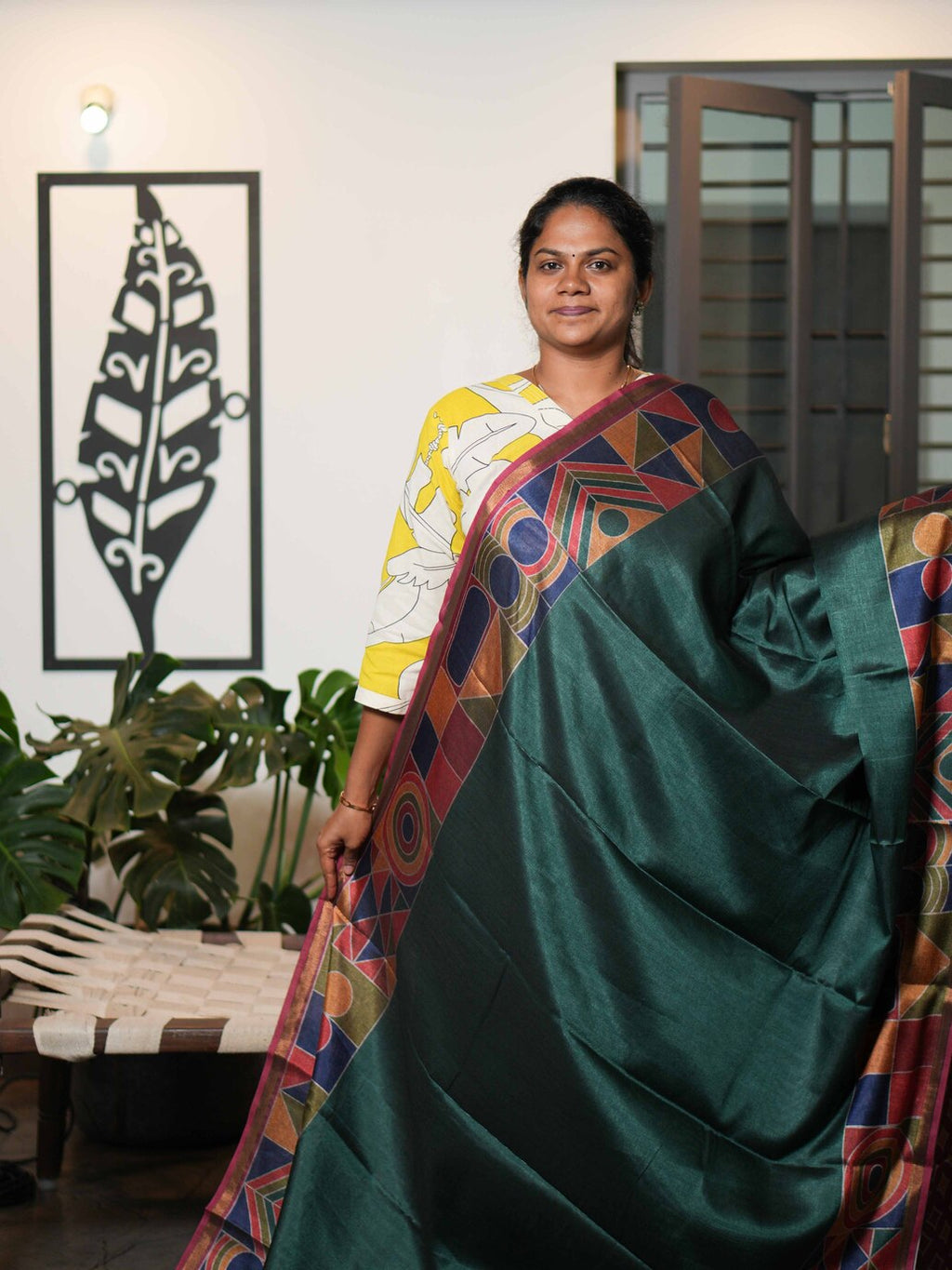 Khadhi Cotton Sarees Natural Grace / SKU200 – 1