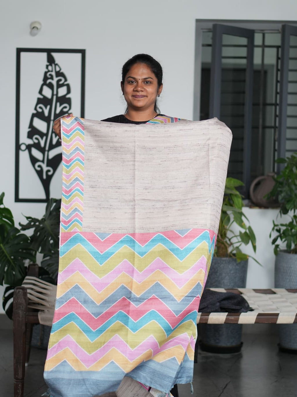 Matka Tussar Sarees Rustic Elegance / SKU210 – 1