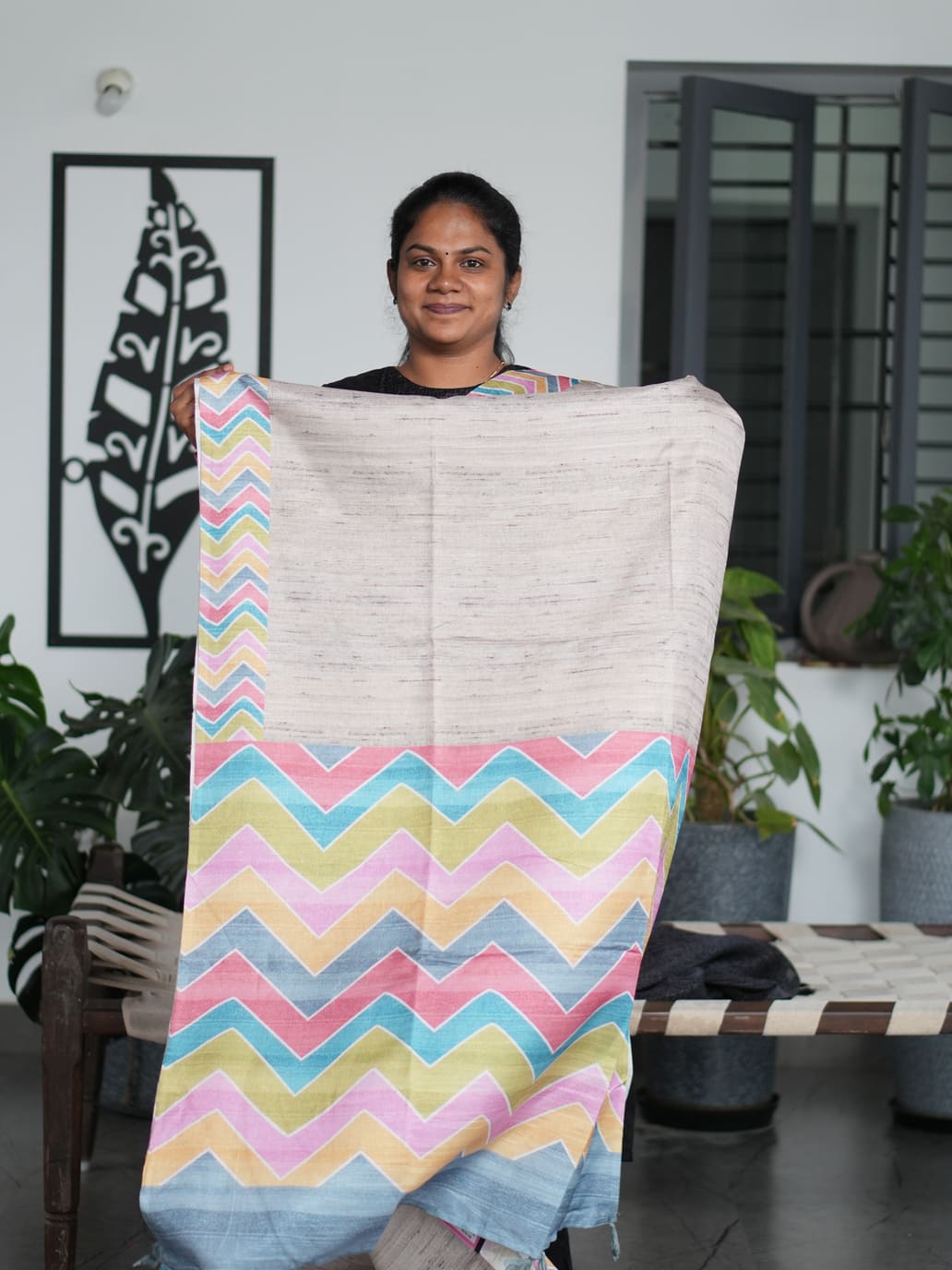 Matka Tussar Sarees Rustic Elegance / SKU210 – 1