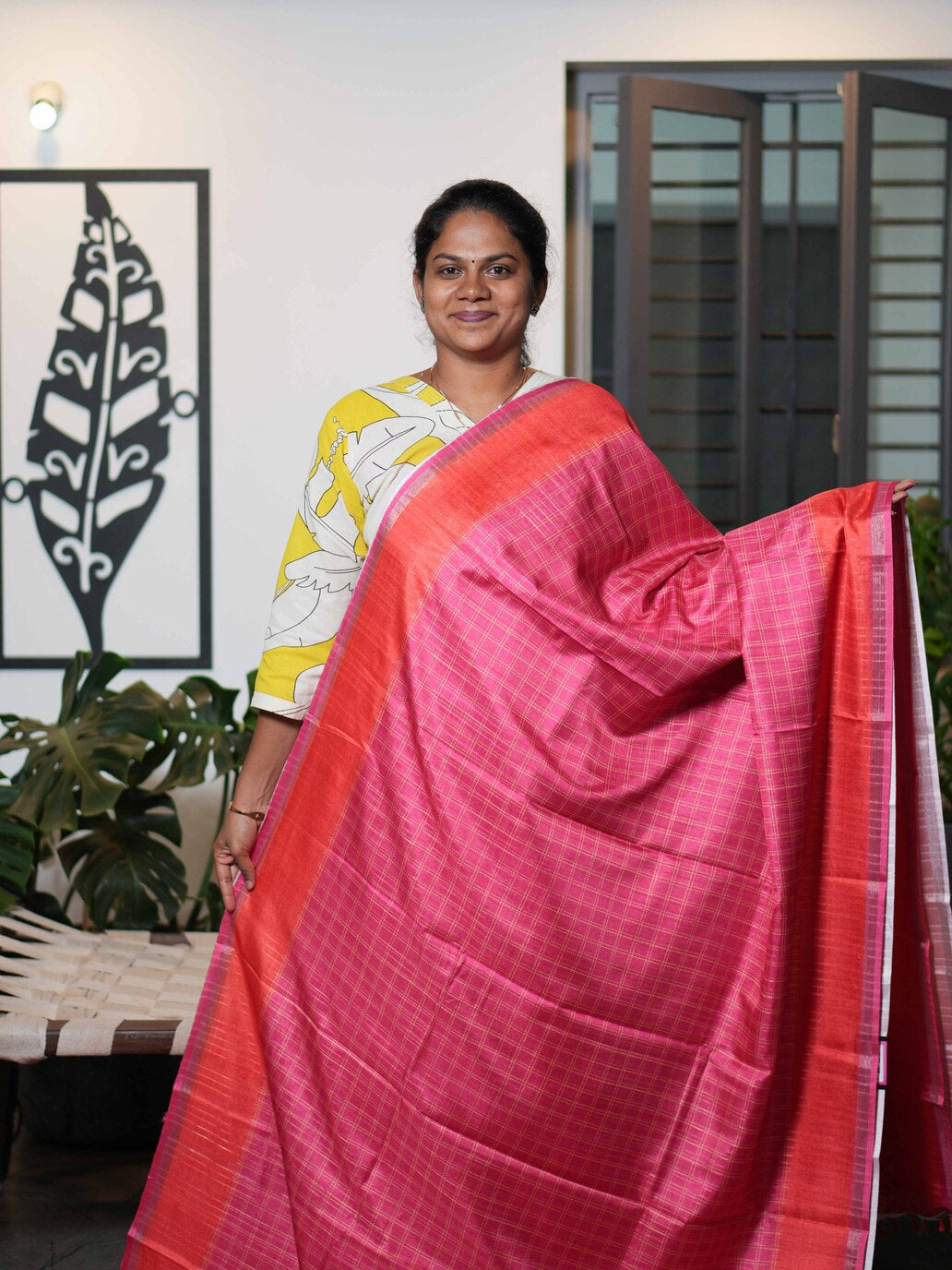 Semi Tussar Sarees Graceful Charm / SKU198 – 1