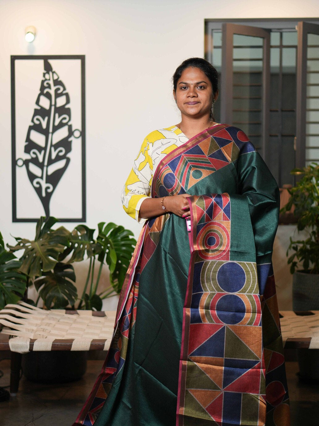 Khadhi Cotton Sarees Natural Grace / SKU200 – 1