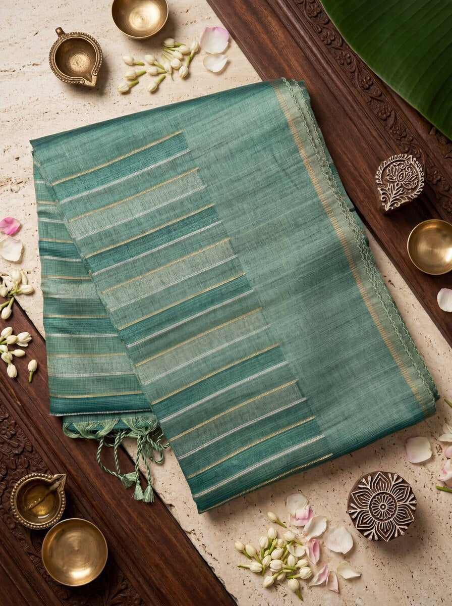 Handloom Matka Silk Sarees Artisan Touch
