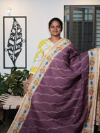 Linen Cotton Sarees Graceful Weave / SKU199 – 3