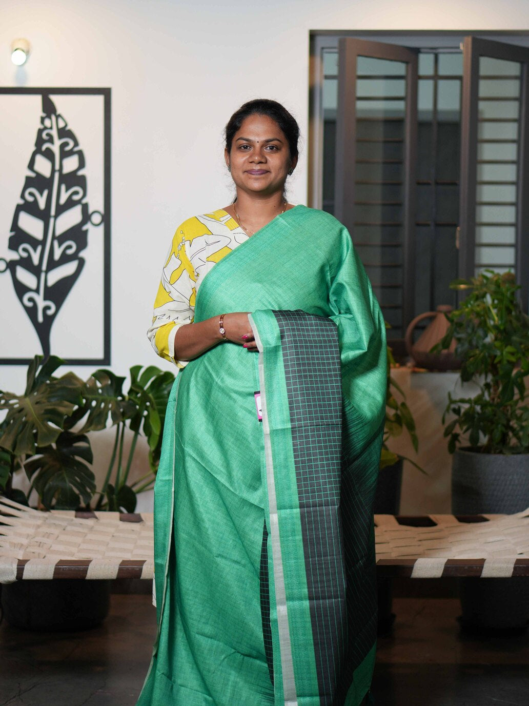 Semi Tussar Sarees Royal Weave / SKU198 – 15