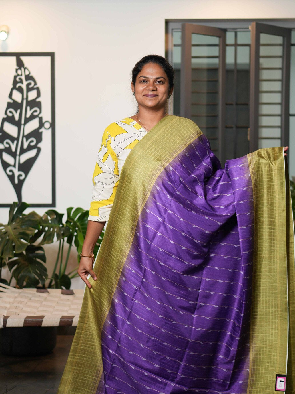 Semi Tussar Sarees Heritage Style / SKU200 – 8