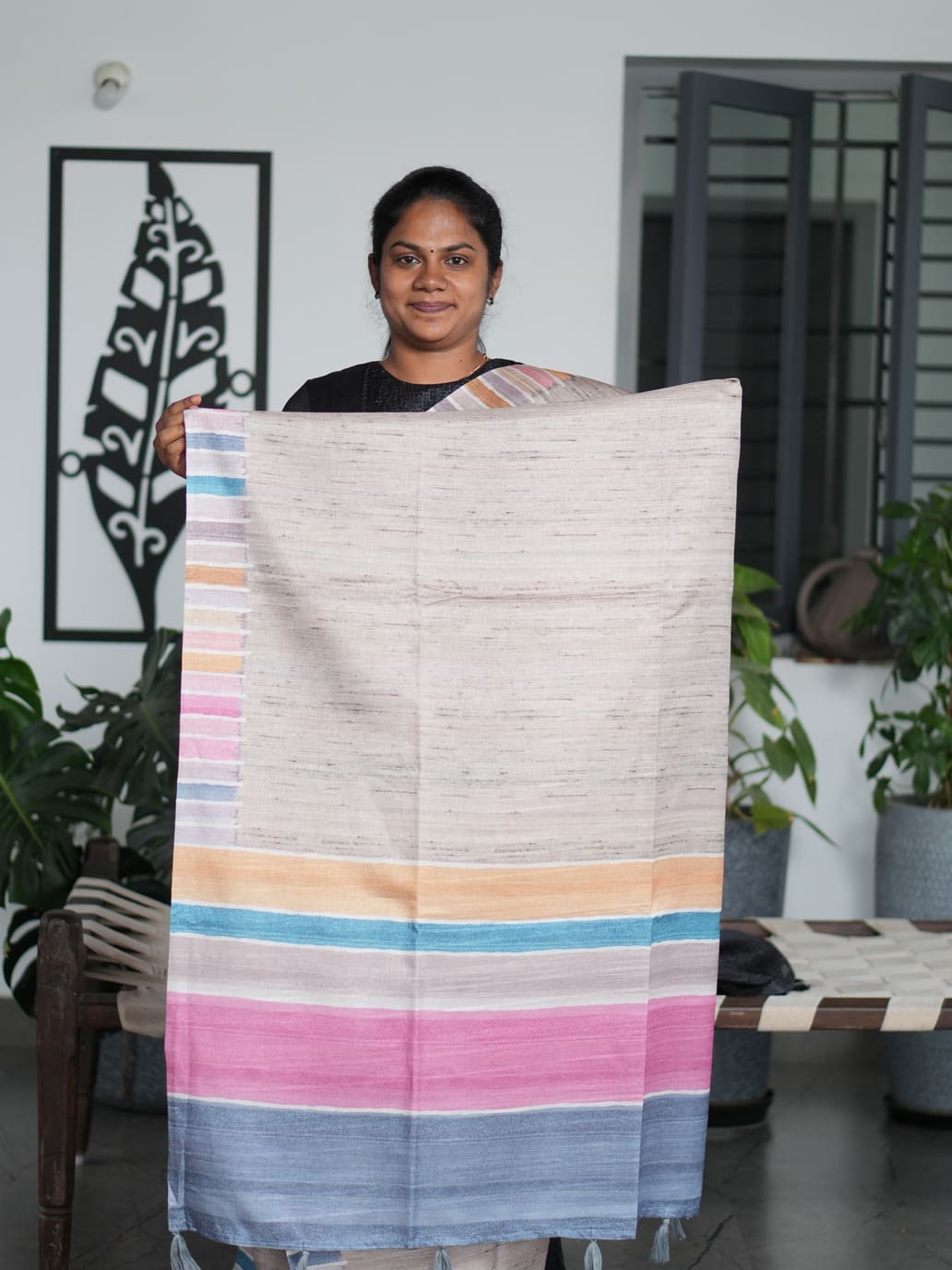 Matka Tussar Sarees Natural Grace / SKU210 – 4