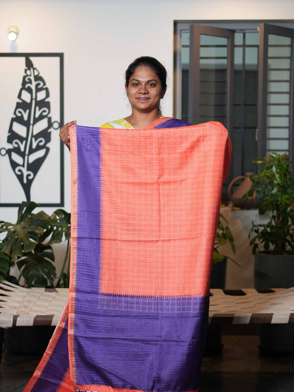 Semi Tussar Sarees Classic Drape / SKU198 – 4