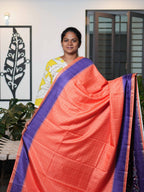Semi Tussar Sarees Classic Drape / SKU198 – 4