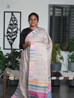 Matka Tussar Sarees Natural Grace / SKU210 – 4