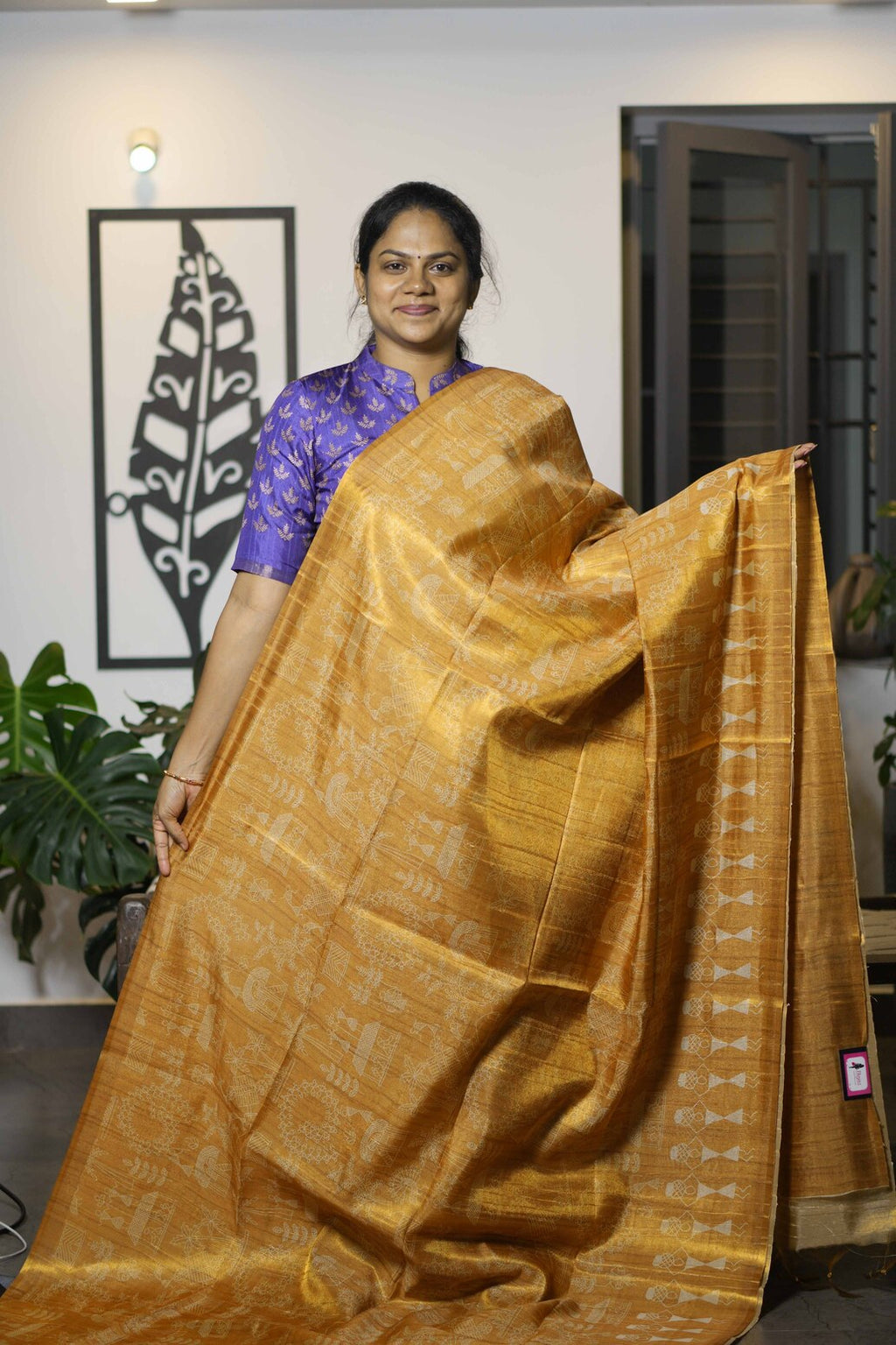 Tissue Tussar Sarees Elegant Flow