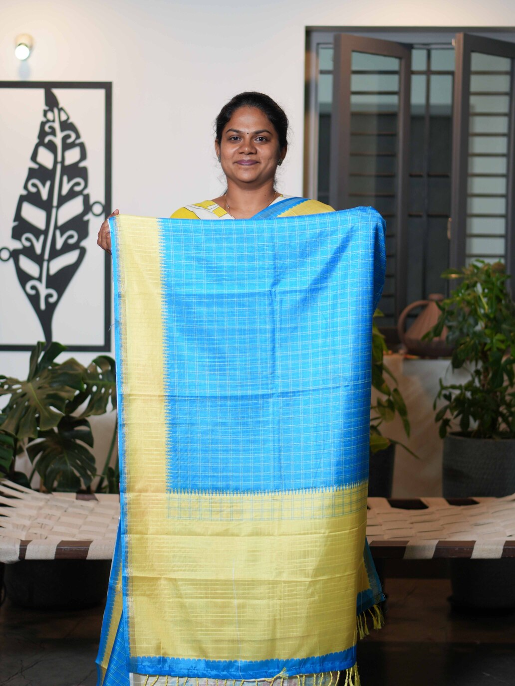 Semi Tussar Sarees Royal Texture / SKU198 – 7