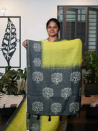 Linen Cotton Sarees Heritage Touch / SKU199 – 11