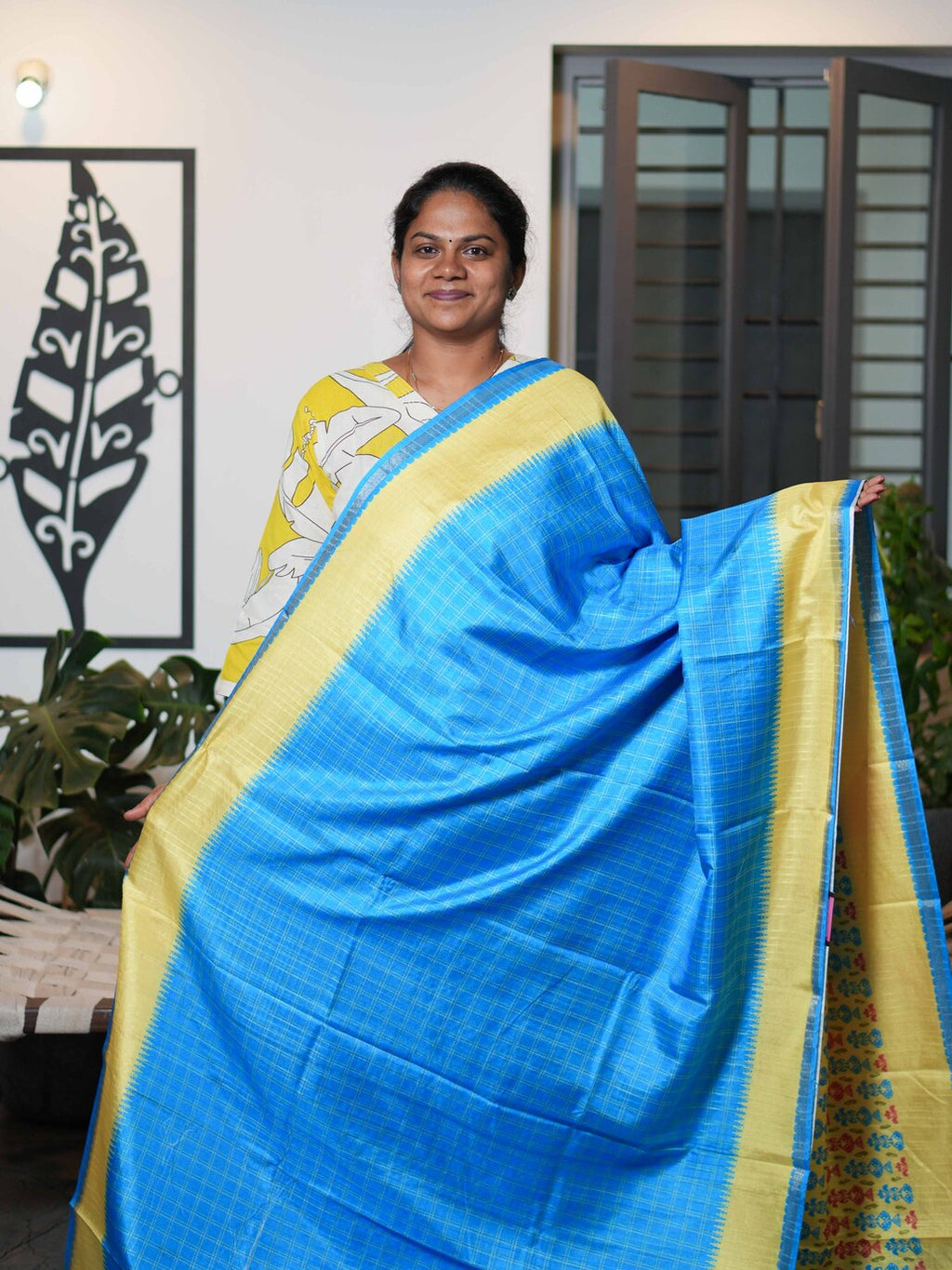 Semi Tussar Sarees Royal Texture / SKU198 – 7