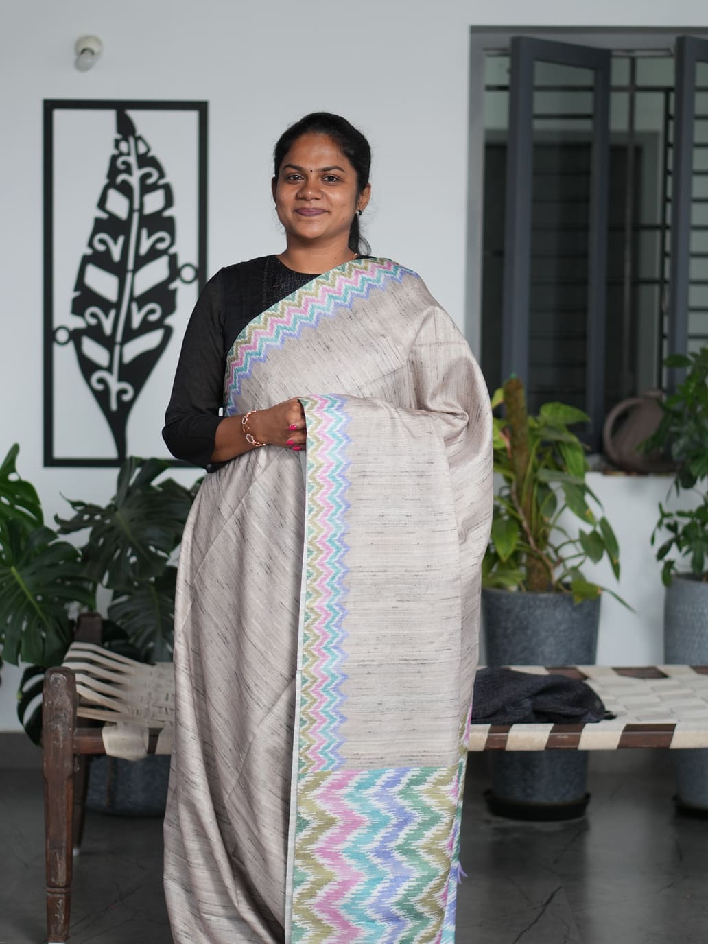 Matka Tussar Sarees Woven Prestige / SKU210 – 7