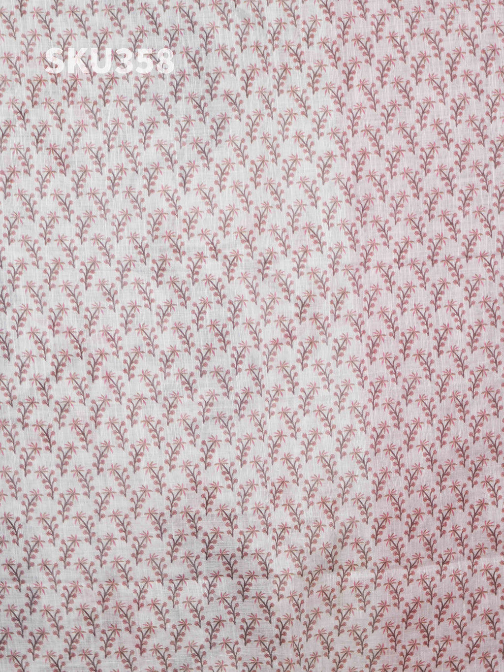 Linen Cotton Sarees Graceful Drape / SKU358 – 6