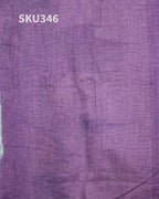Printed Linen Sarees Refined Texture / SKU346 – 12