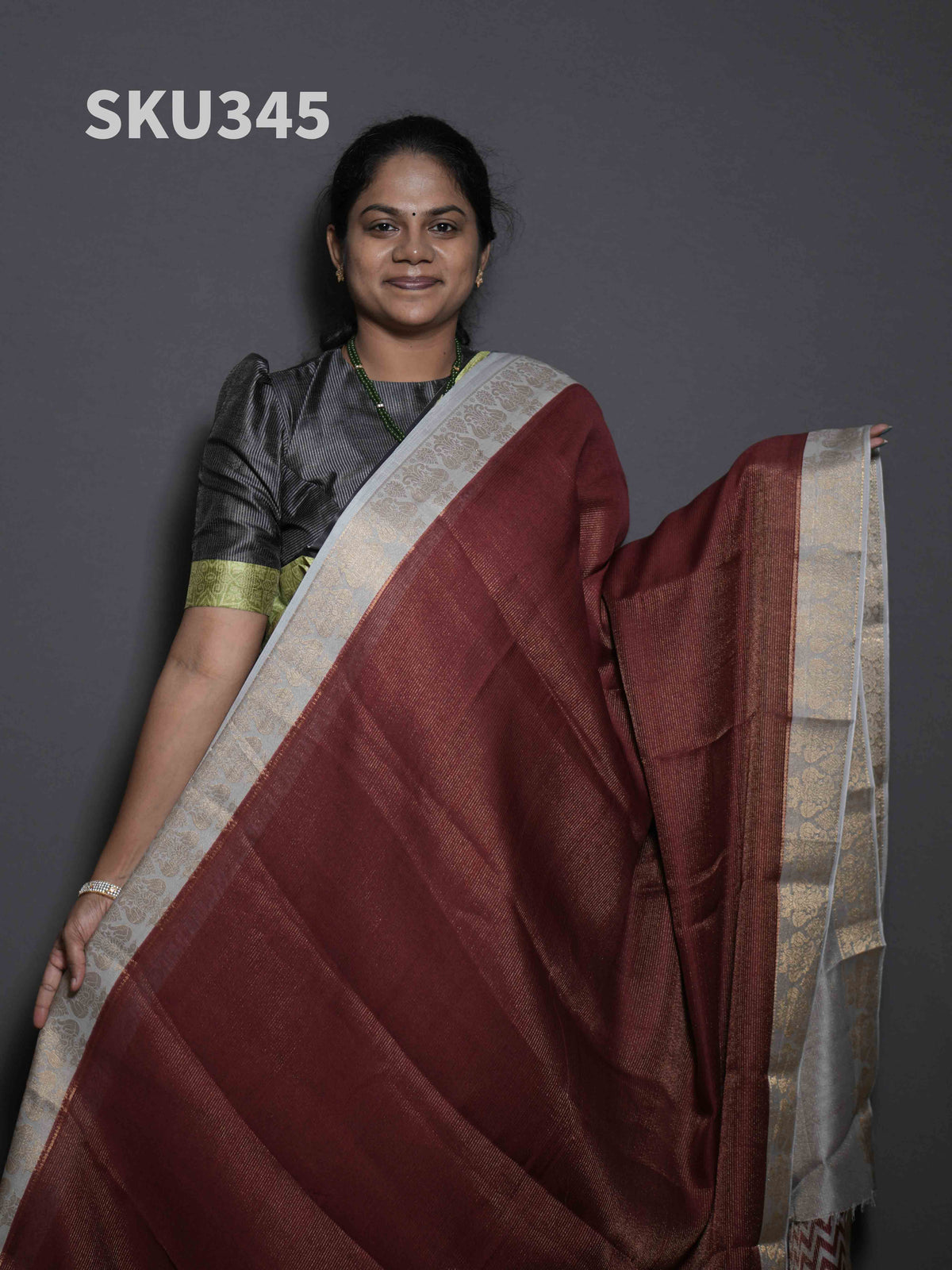 Zari Viscose Sarees Royal Grace / SKU345 – 1