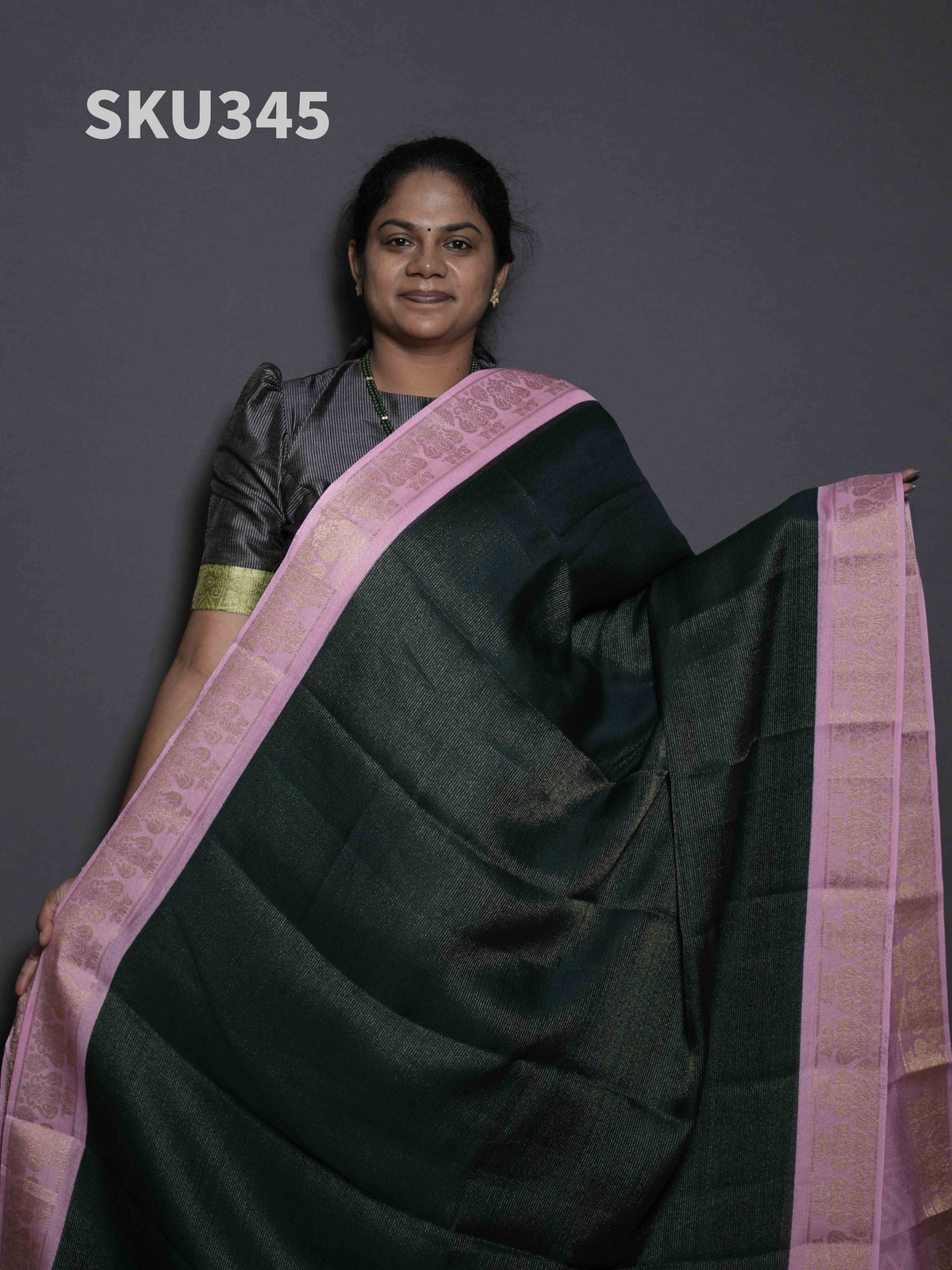 Zari Viscose Sarees Heritage Beauty / SKU345 – 3