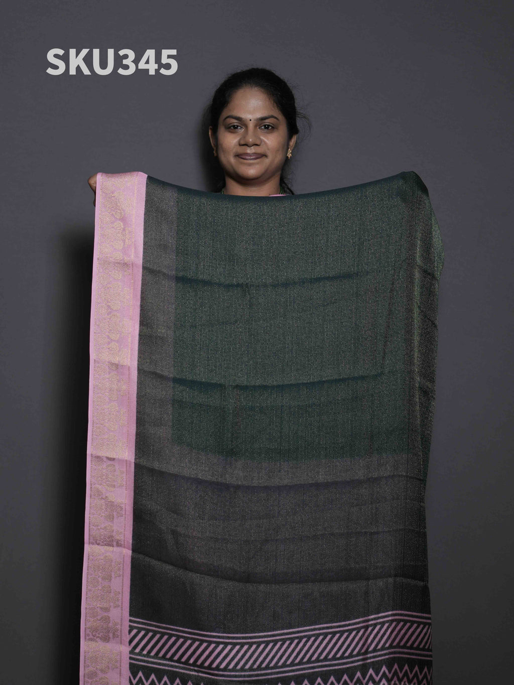 Zari Viscose Sarees Heritage Beauty / SKU345 – 3