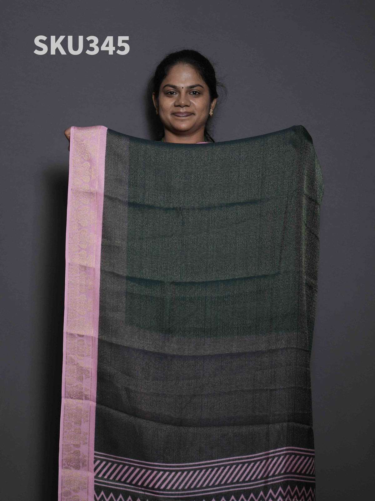 Zari Viscose Sarees Heritage Beauty / SKU345 – 3