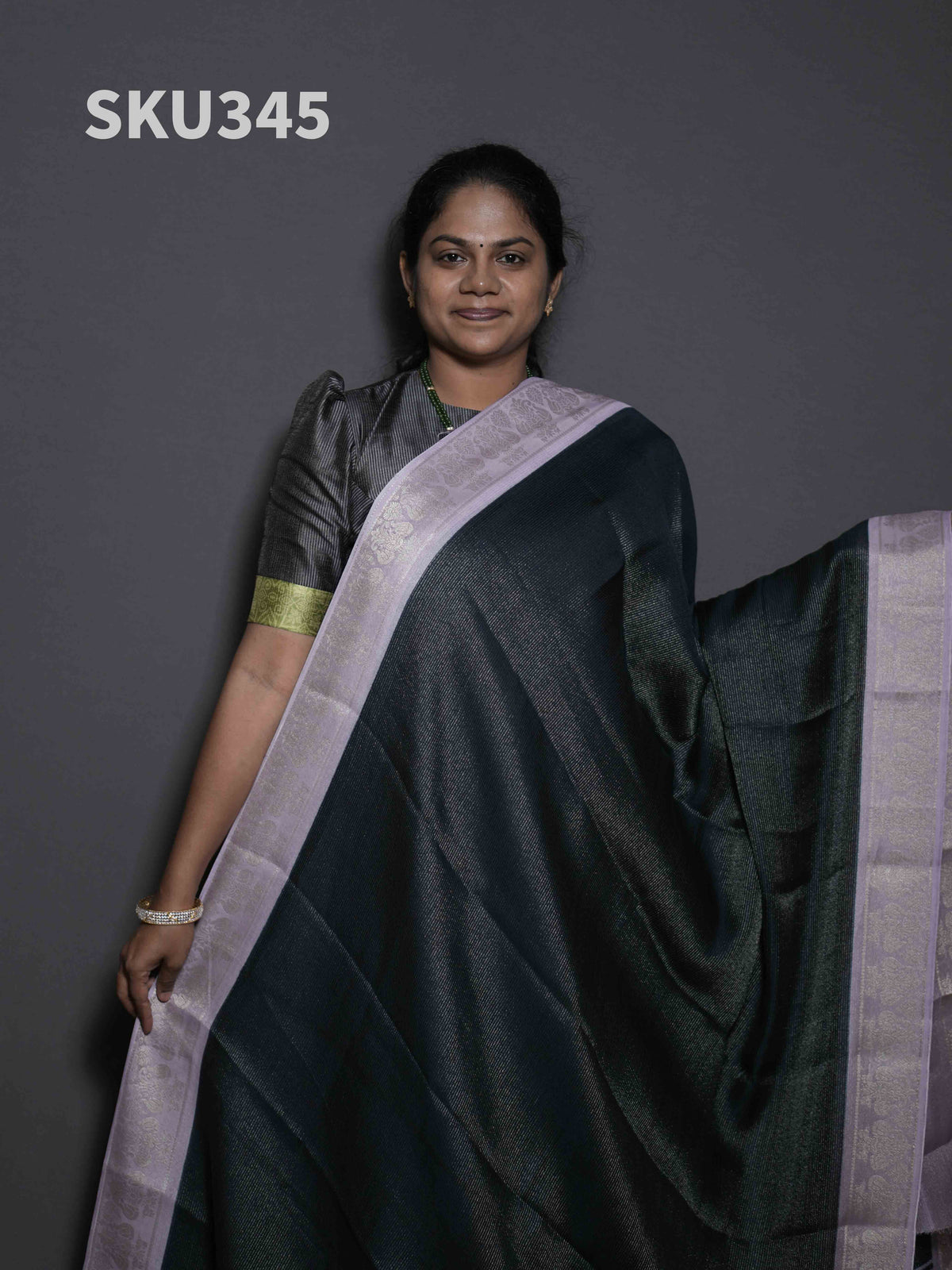 Zari Viscose Sarees Signature Style / SKU345 – 5