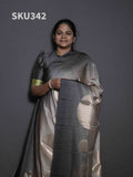 Soft Tussar Sarees Signature Weave / SKU342 – 4