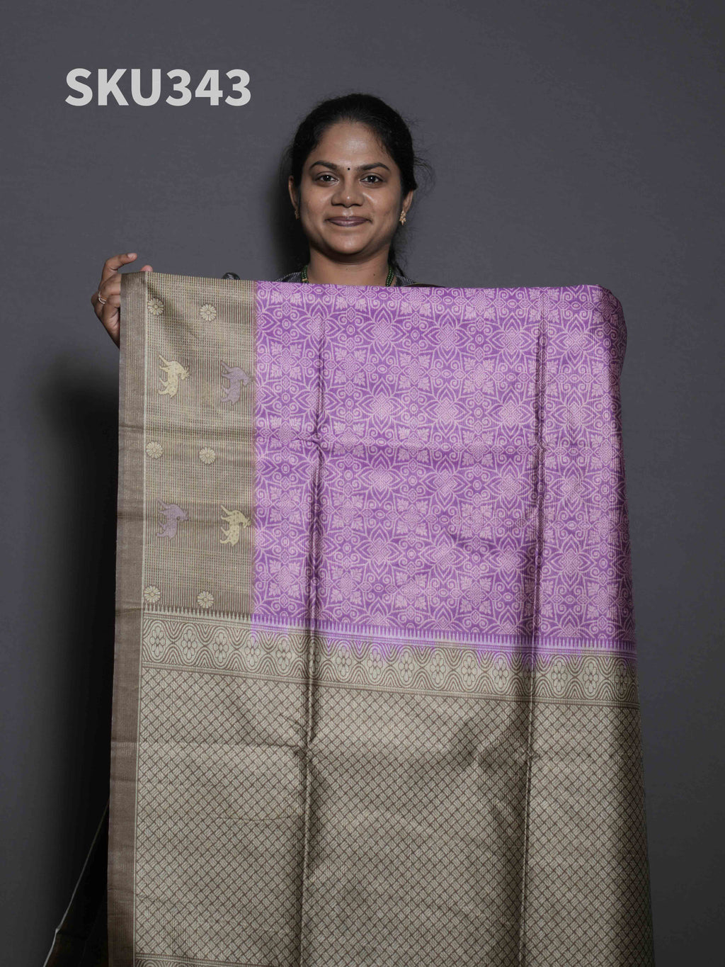 Tissue Bhukhara Sarees Classic Weave / SKU343 – 1
