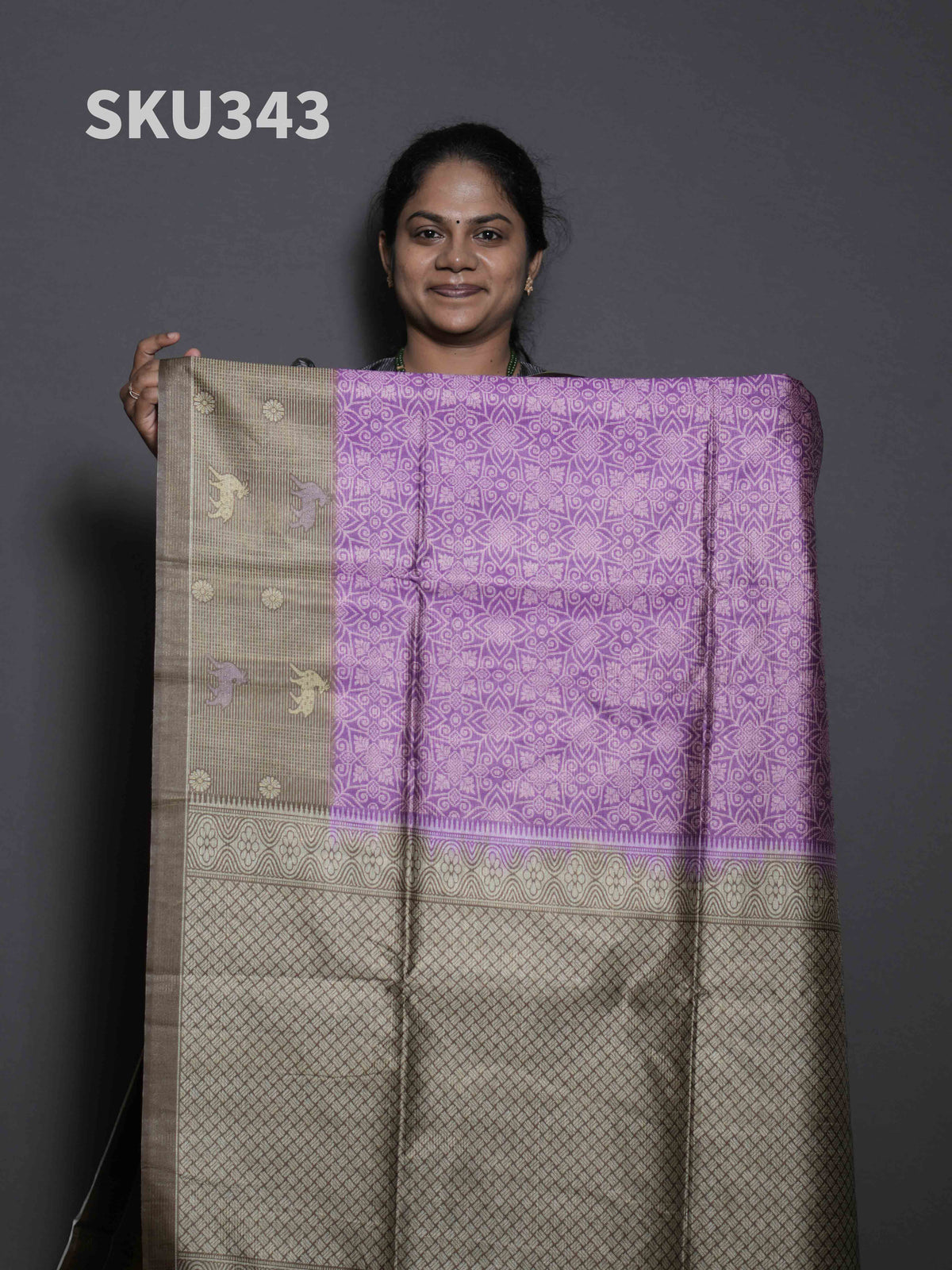 Tissue Bhukhara Sarees Classic Weave / SKU343 – 1