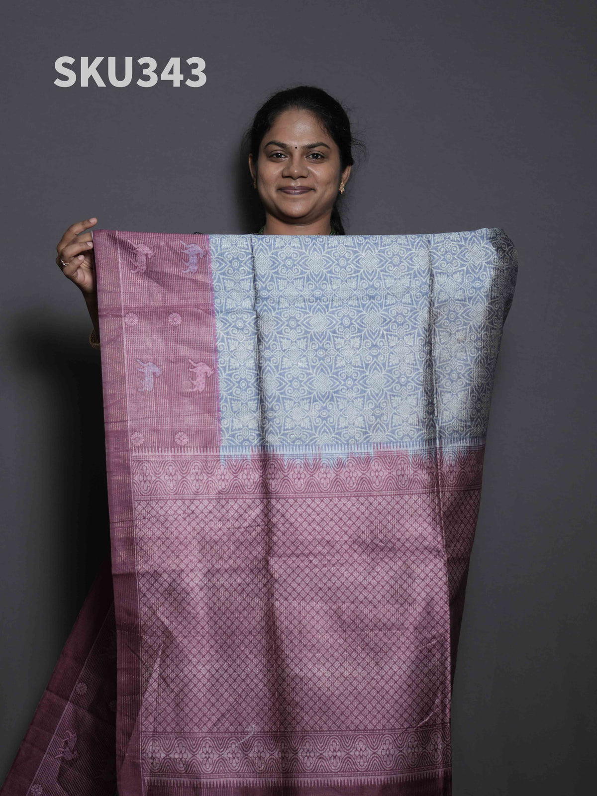 Tissue Bhukhara Sarees Signature Style / SKU343 – 8