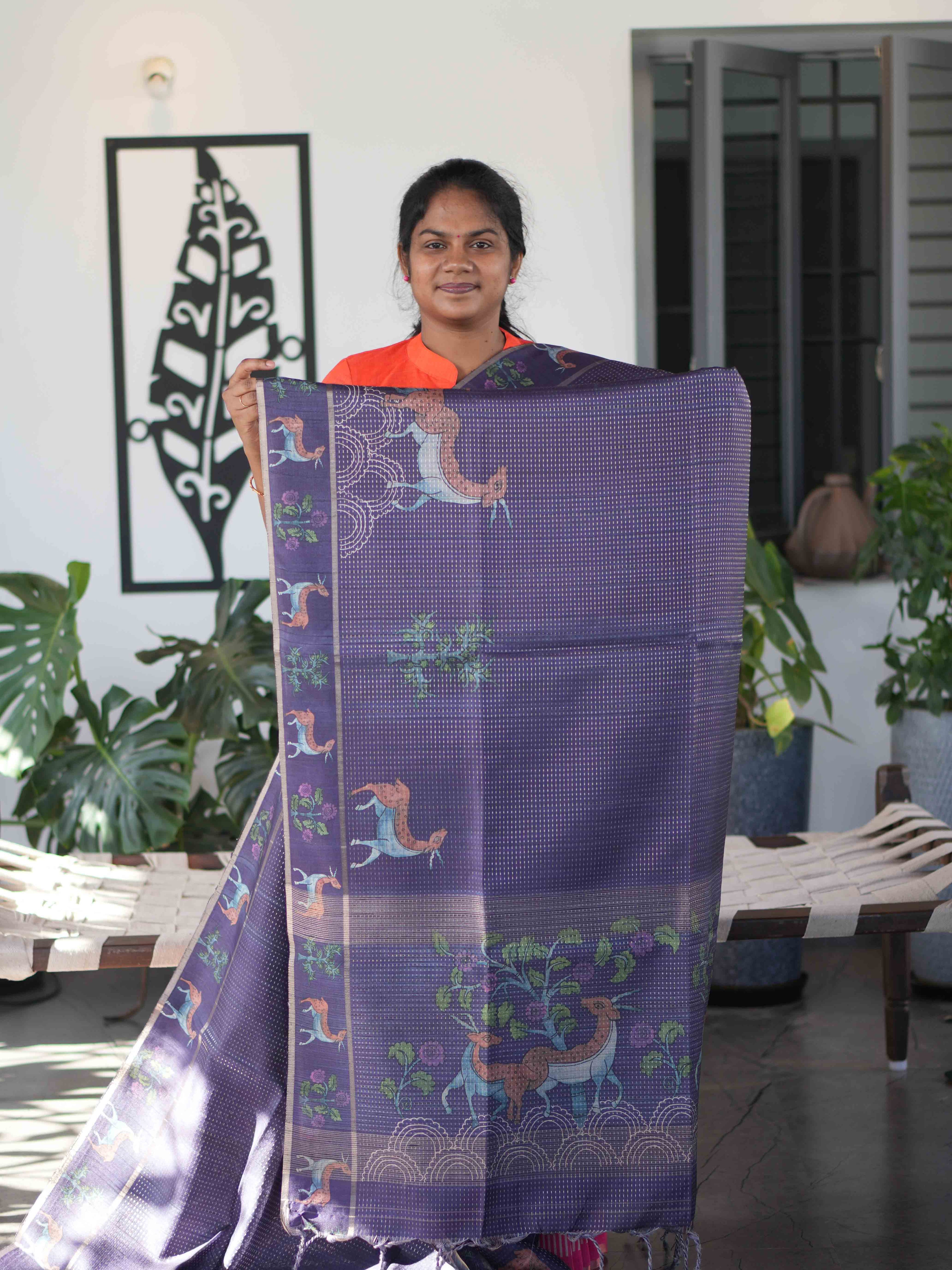 Semi Tussar Sarees Heritage Charm / SKU271 – 2