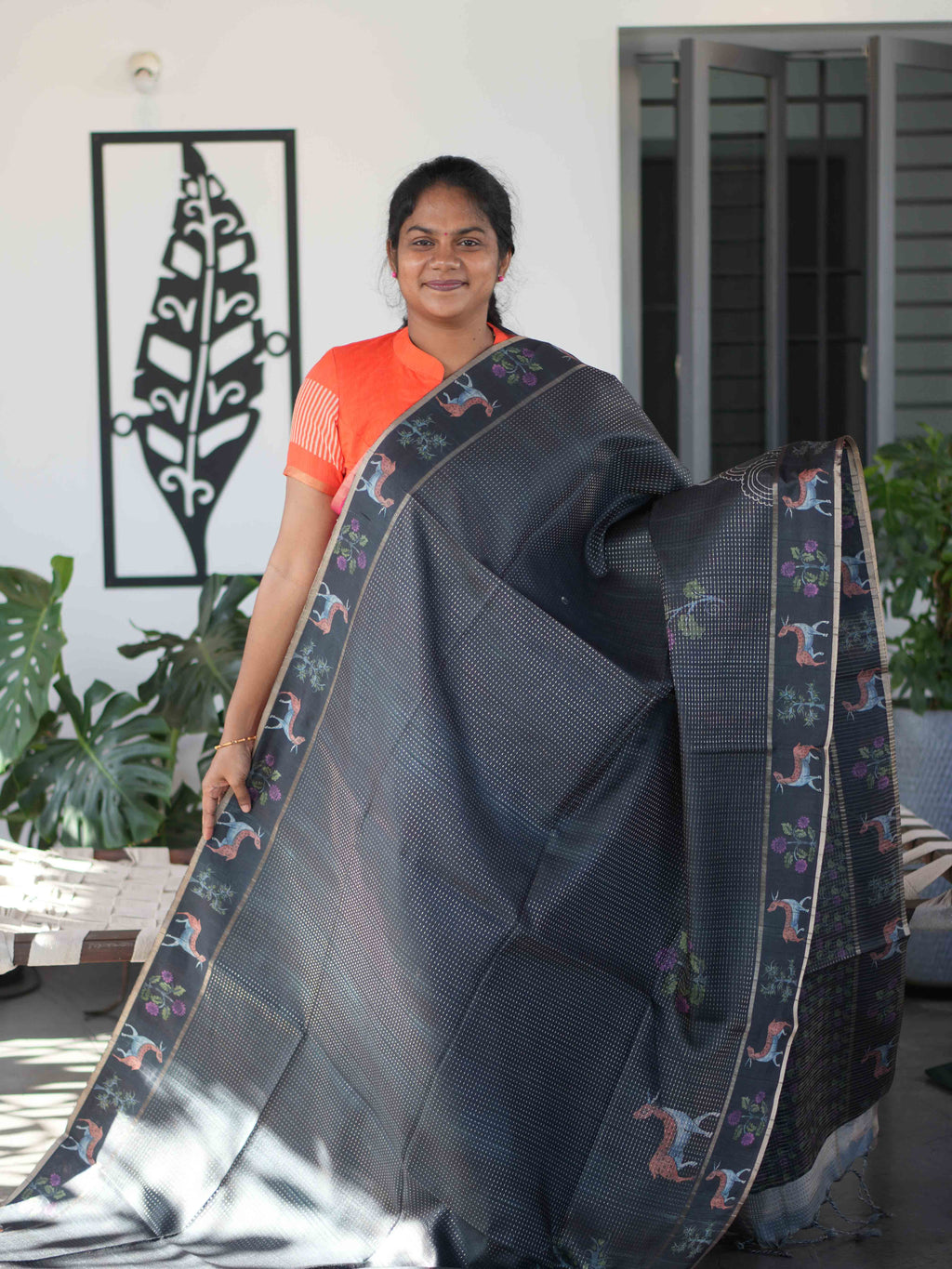 Semi Tussar Sarees Regal Weave / SKU271 – 4