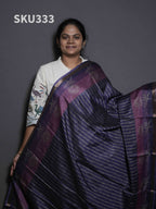 Printed Kadhi Cotton Sarees Classic Prints / SKU333 – 1