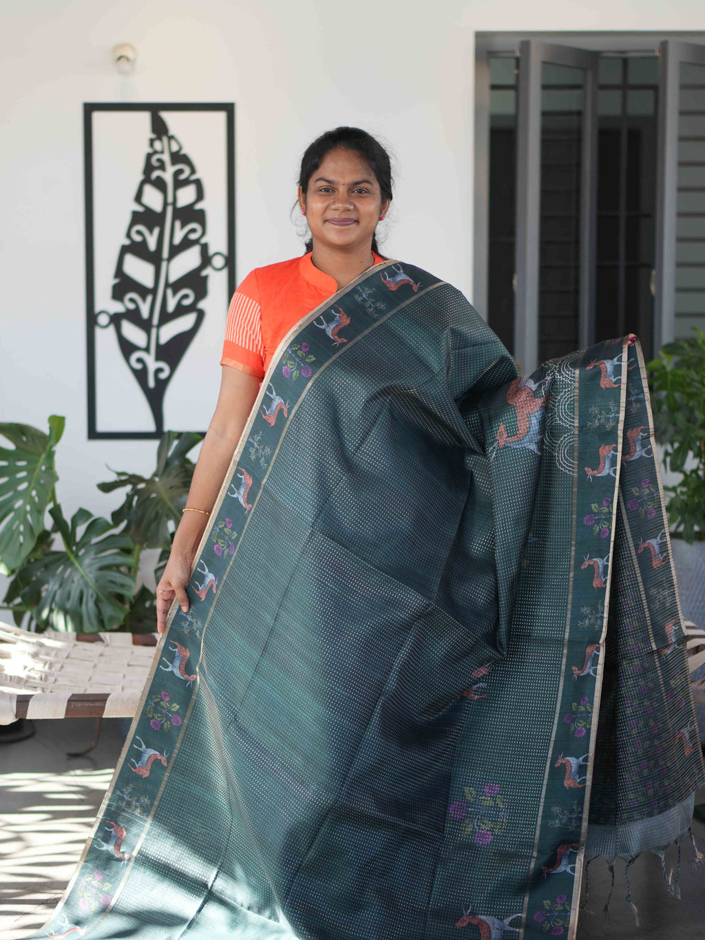 Semi Tussar Sarees Signature Grace / SKU271 – 6