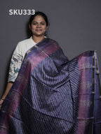 Printed Kadhi Cotton Sarees Natural Charm / SKU333 – 2