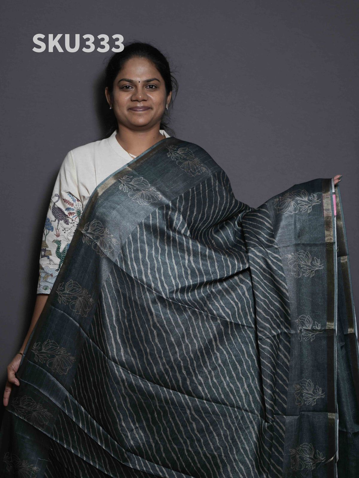 Printed Kadhi Cotton Sarees Timeless Beauty / SKU333 – 3