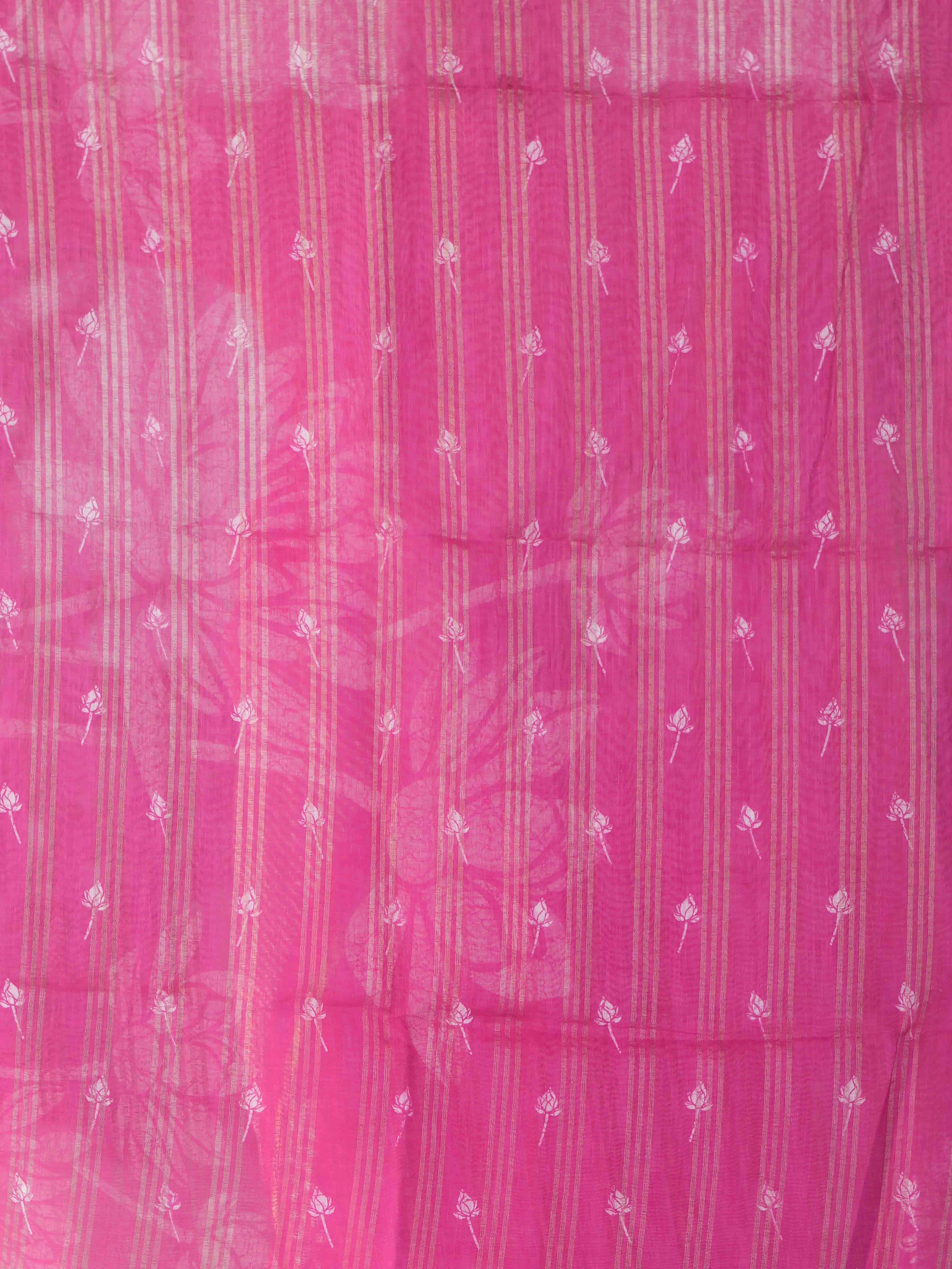 Linen Jari Sarees  / SKU263 – 1