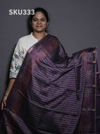 Printed Kadhi Cotton Sarees Floral Beauty / SKU333 – 6