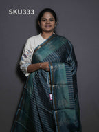 Printed Kadhi Cotton Sarees Modern Patterns / SKU333 – 10