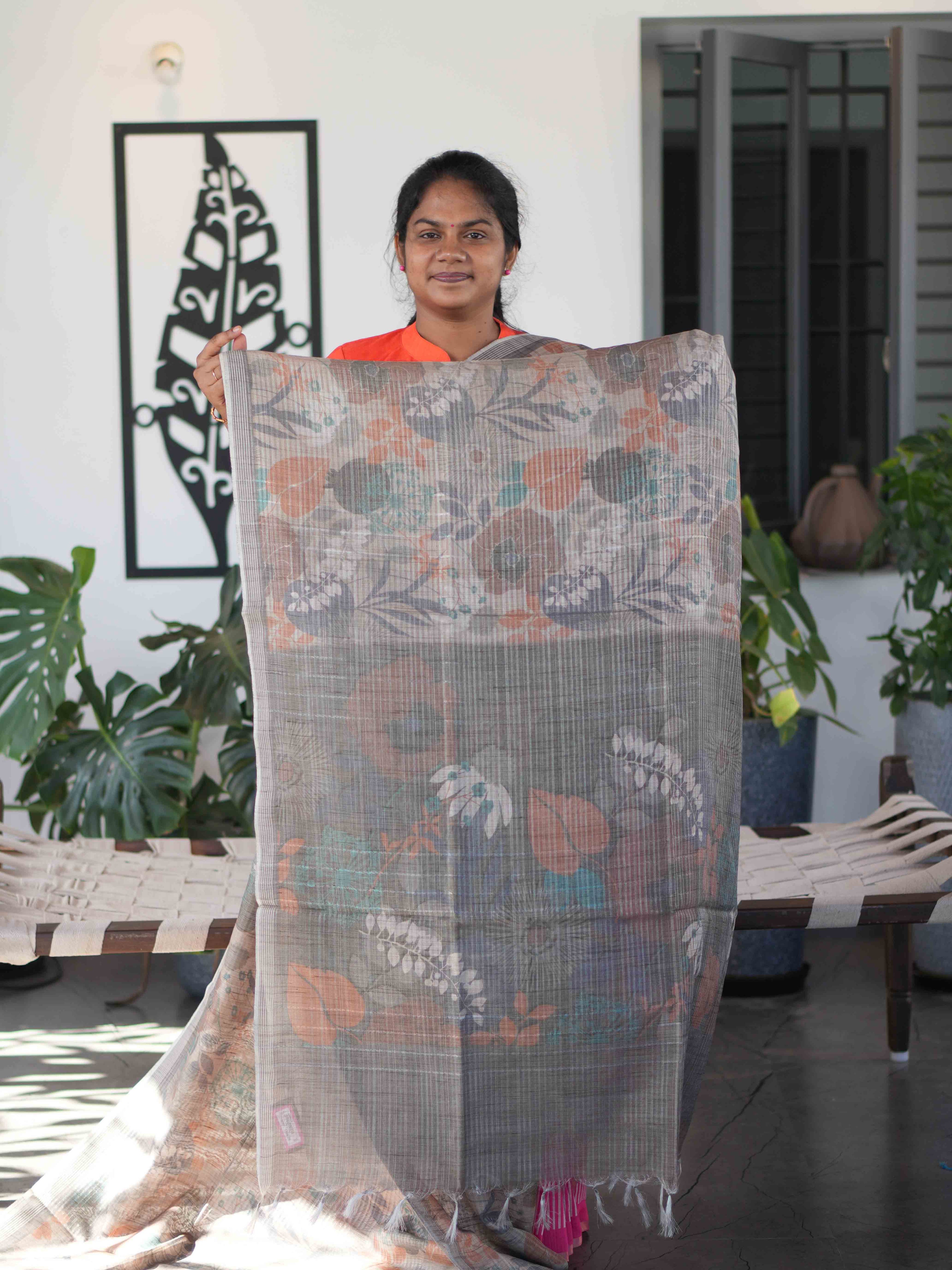 Tissue Bhaswada Sarees Graceful Weave / SKU267 – 3