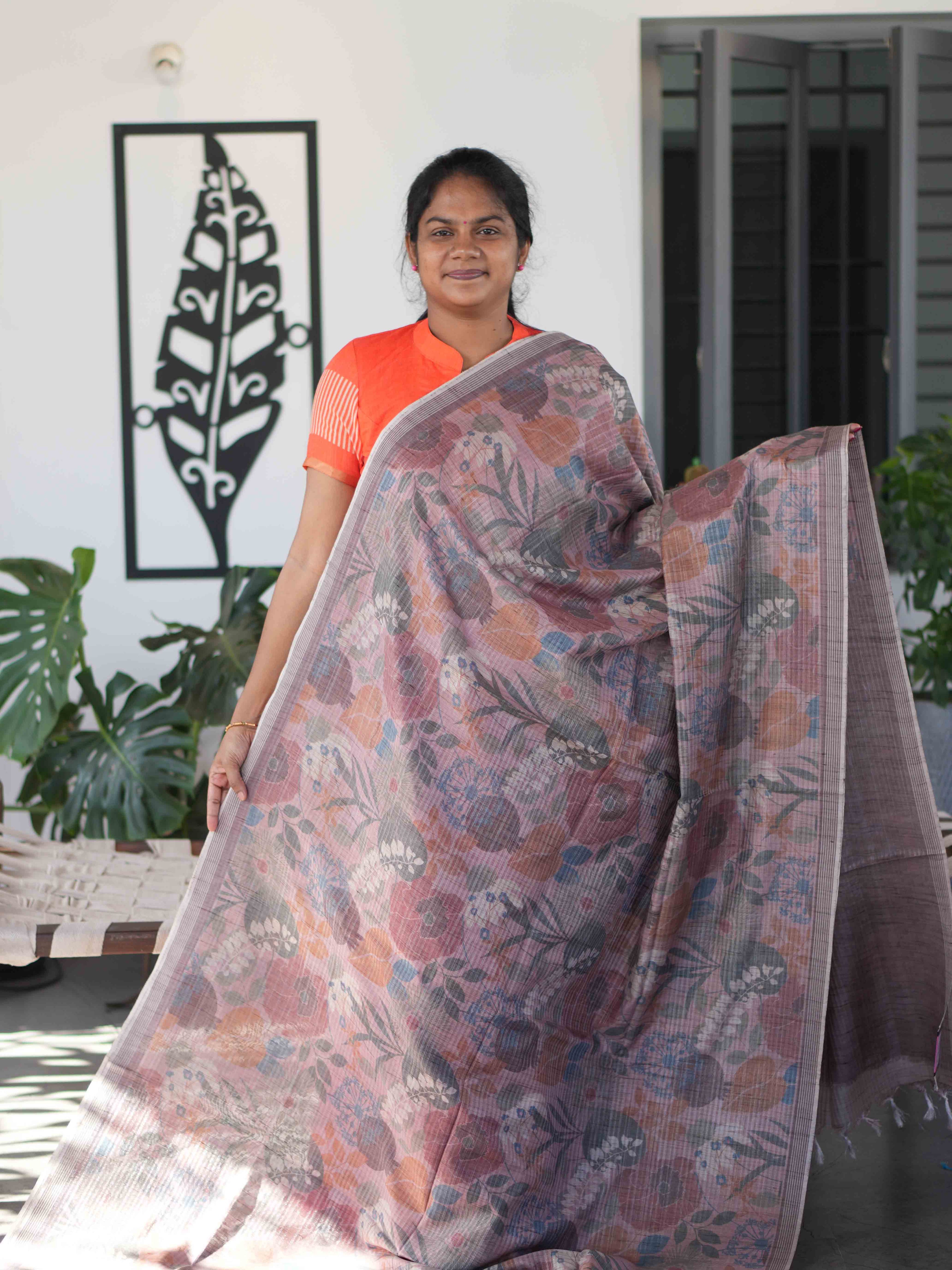 Tissue Bhaswada Sarees Refined Charm / SKU267 – 4