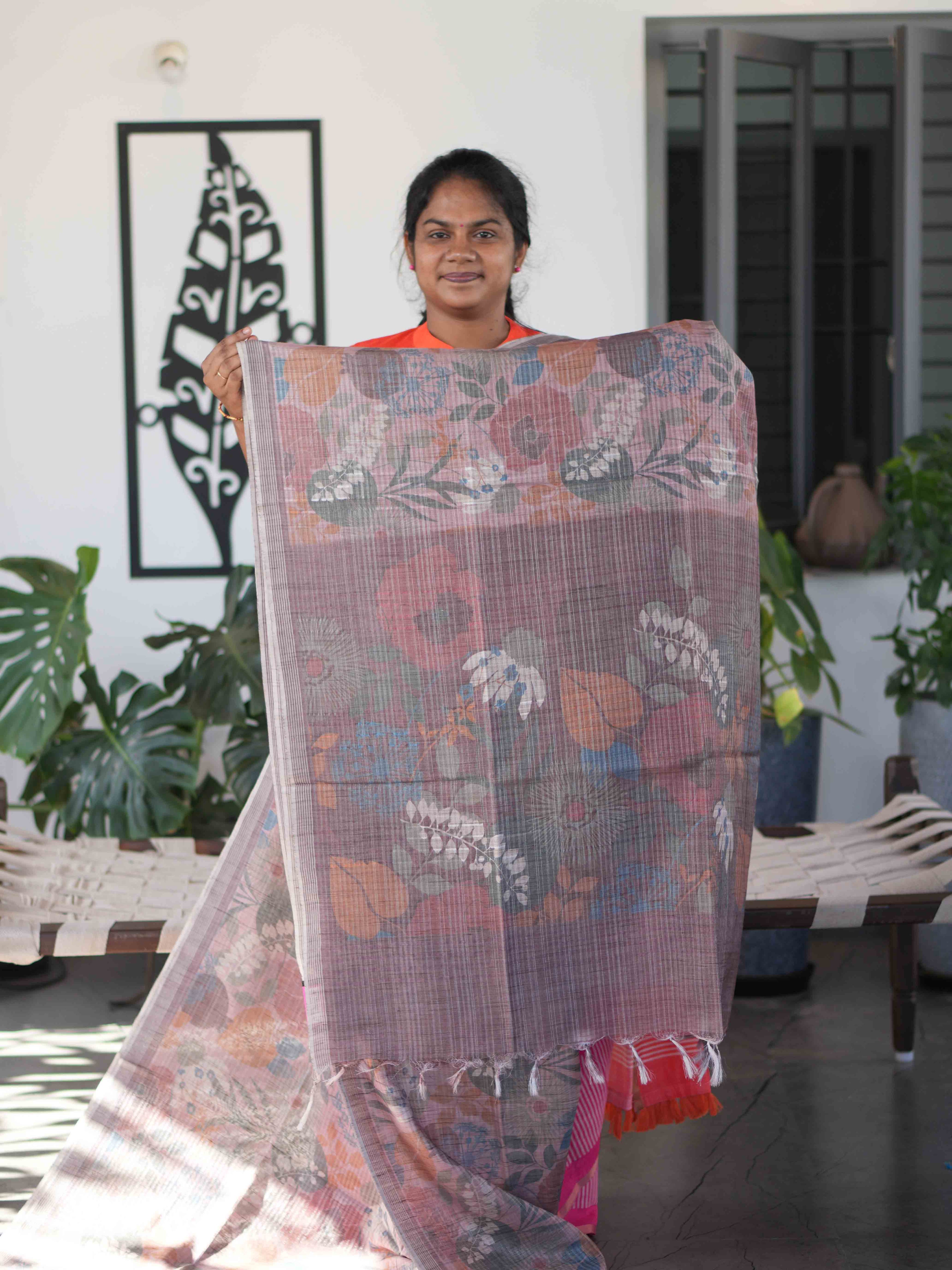 Tissue Bhaswada Sarees Refined Charm / SKU267 – 4