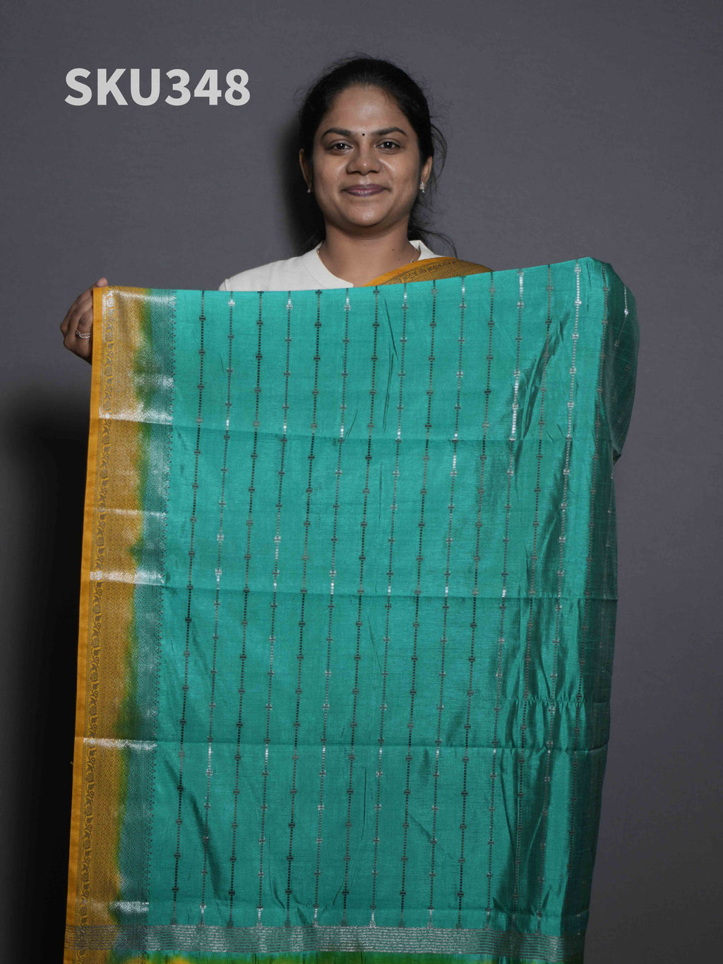Cotton Banaras Sarees Regal Charm / SKU348 – 1