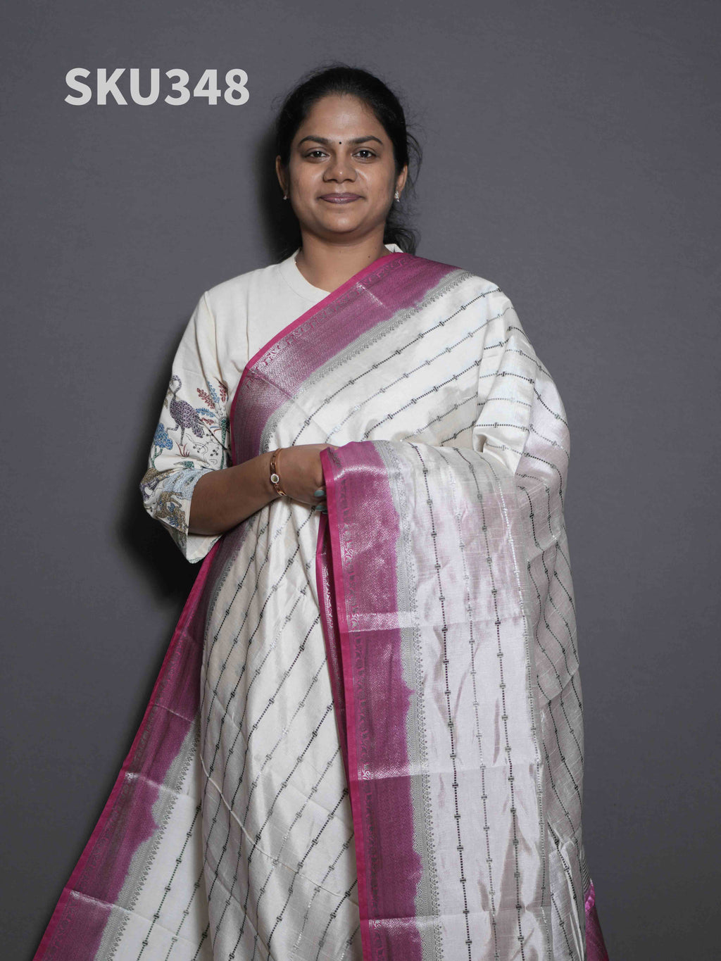 Cotton Banaras Sarees Classic Prestige / SKU348 – 2
