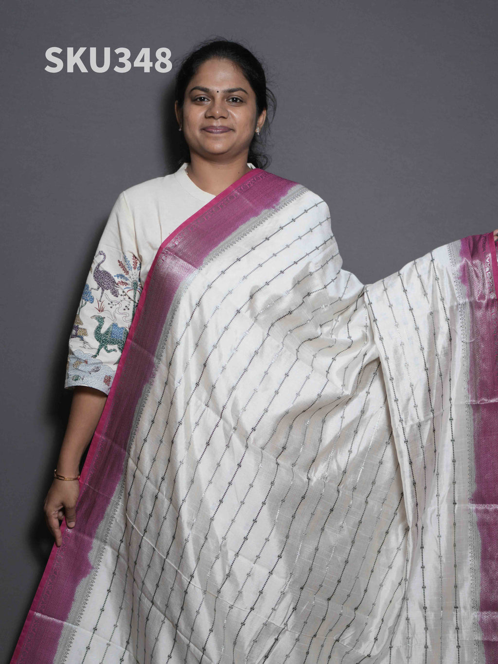 Cotton Banaras Sarees Classic Prestige / SKU348 – 2