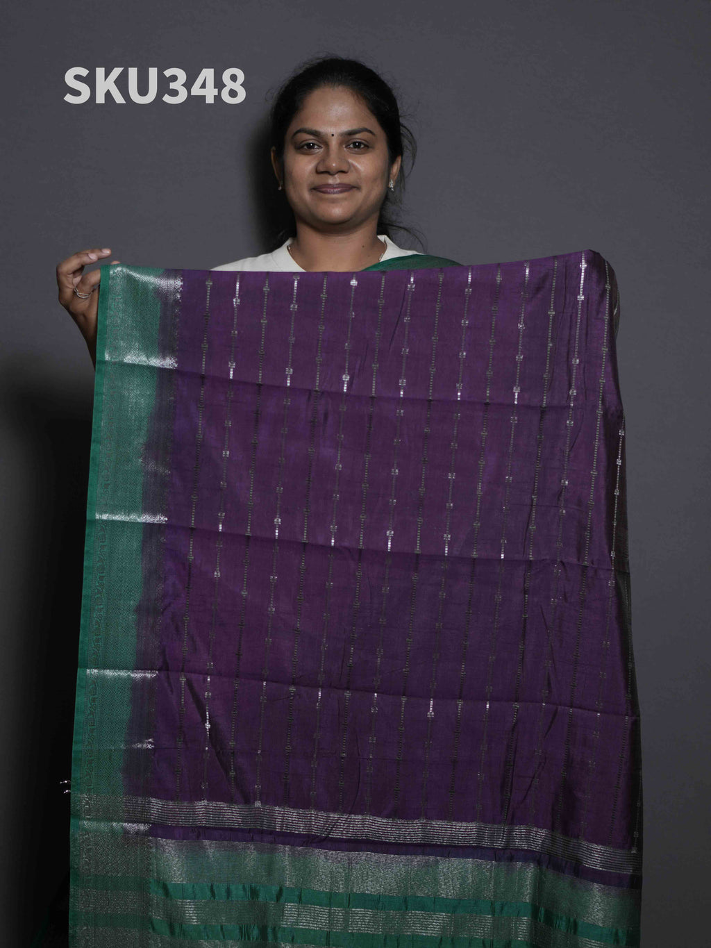 Cotton Banaras Sarees Golden Heritage / SKU348 – 3