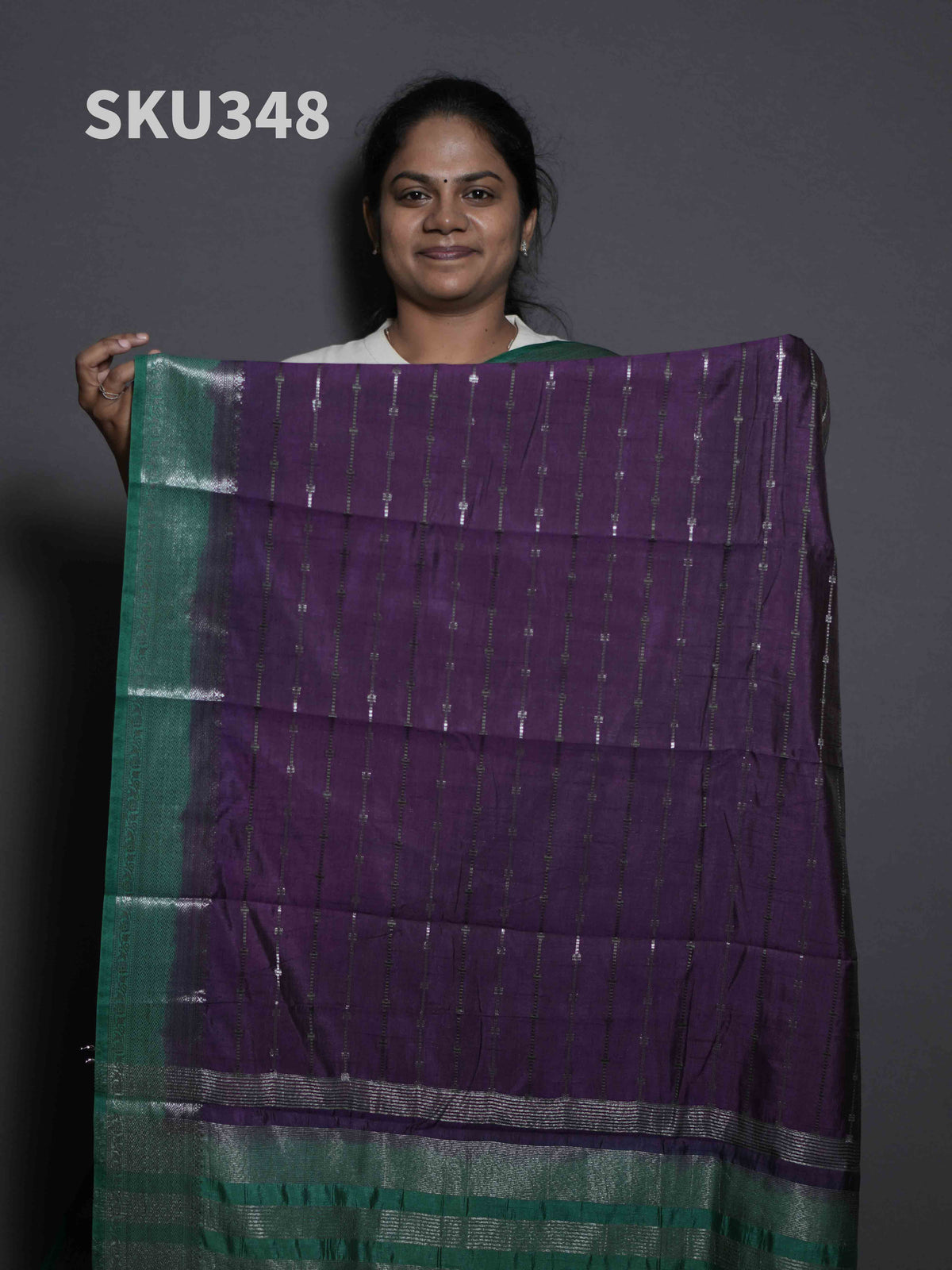 Cotton Banaras Sarees Golden Heritage / SKU348 – 3