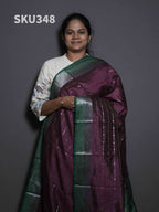 Cotton Banaras Sarees Timeless Beauty / SKU348 – 5