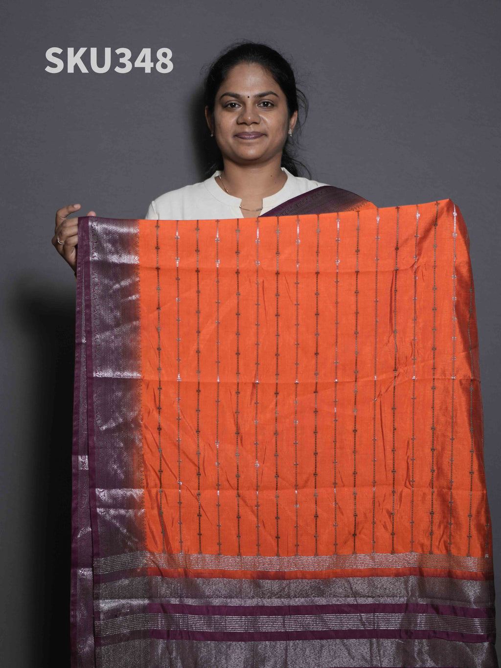 Cotton Banaras Sarees Heritage Charm / SKU348 – 10